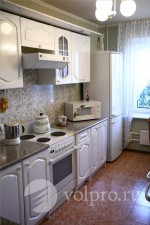 Вид кухни 10.5 кв.м. Гарнитур входит в стоимость квартиры.
